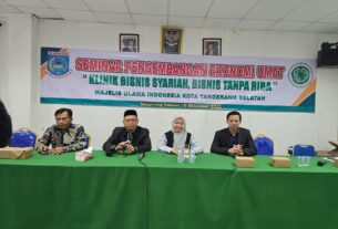 Seminar Pengembangan Ekonomi Umat bertema “Klinik Bisnis Syariah, Bisnis Tanpa Riba”