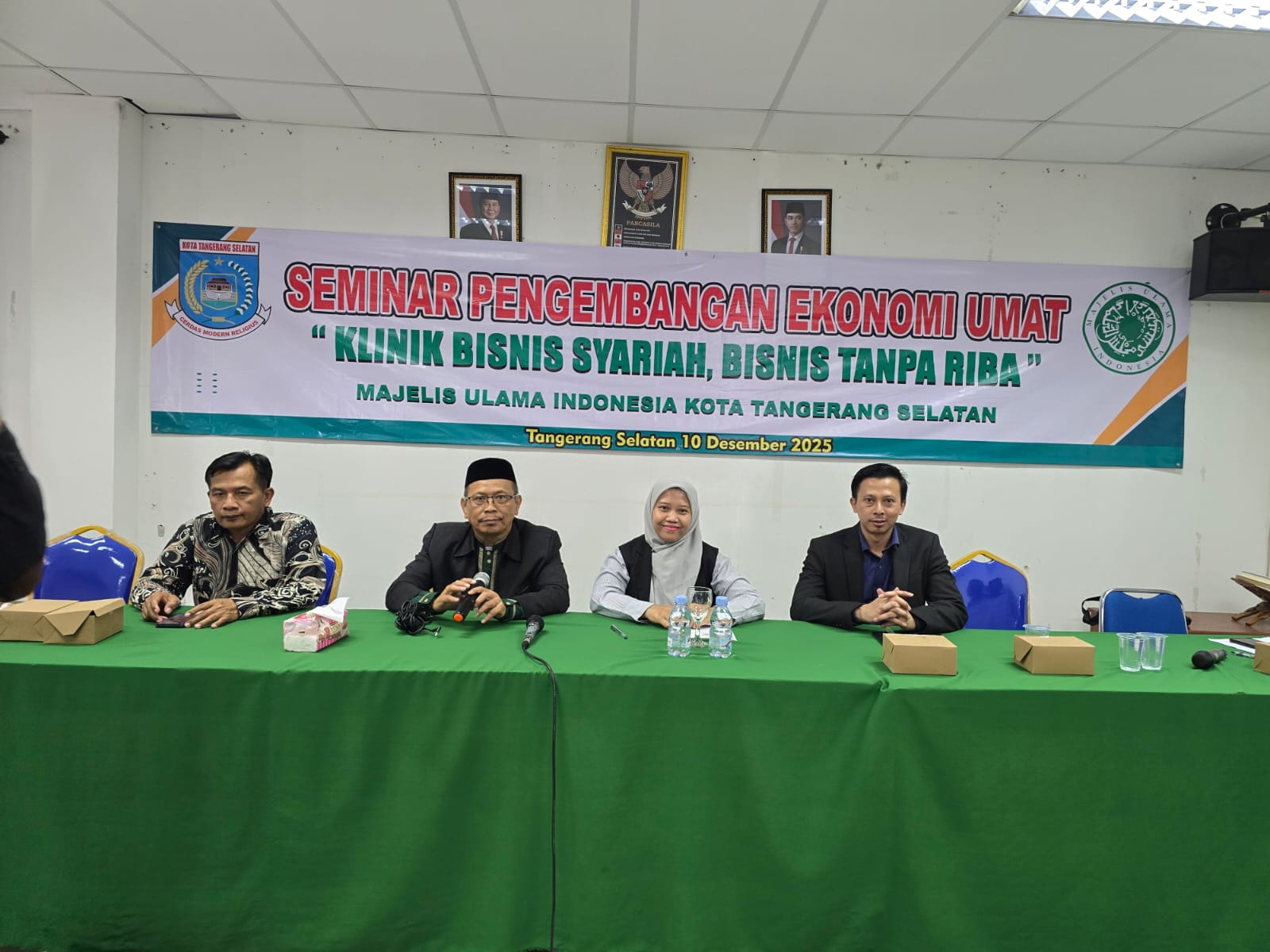 Seminar Pengembangan Ekonomi Umat bertema “Klinik Bisnis Syariah, Bisnis Tanpa Riba”